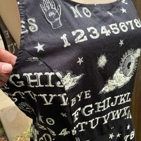 FOLTER OUIJA BOARD DRESS 3X Nwot Glow In The Dark - Picture 3 of 9